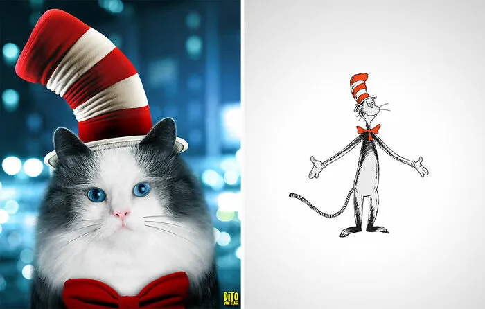 El gato con sombrero