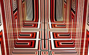 Artist Uses Thousands Of Feet Of Duct Tape To Cover An Entire Gallery