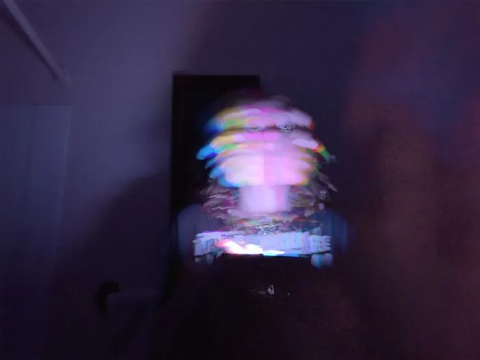 I Don't Know If This Counts, But I've Been Working With Light Painting Recently. Going For Sort Of A Darkiplier Effect
