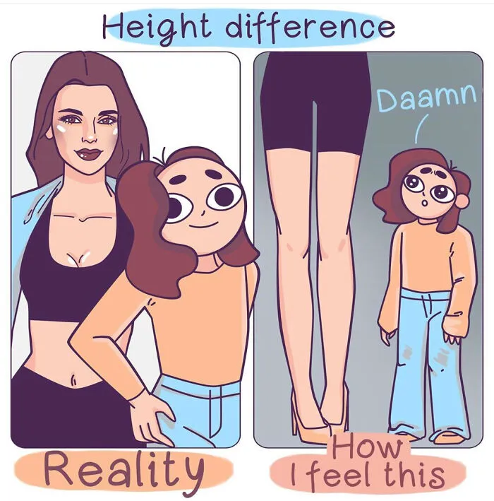 I Draw Funny Comics Comparing My Life To Celebs' (21 Pics)