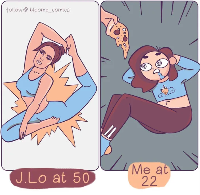 I Draw Funny Comics Comparing My Life To Celebs' (21 Pics)