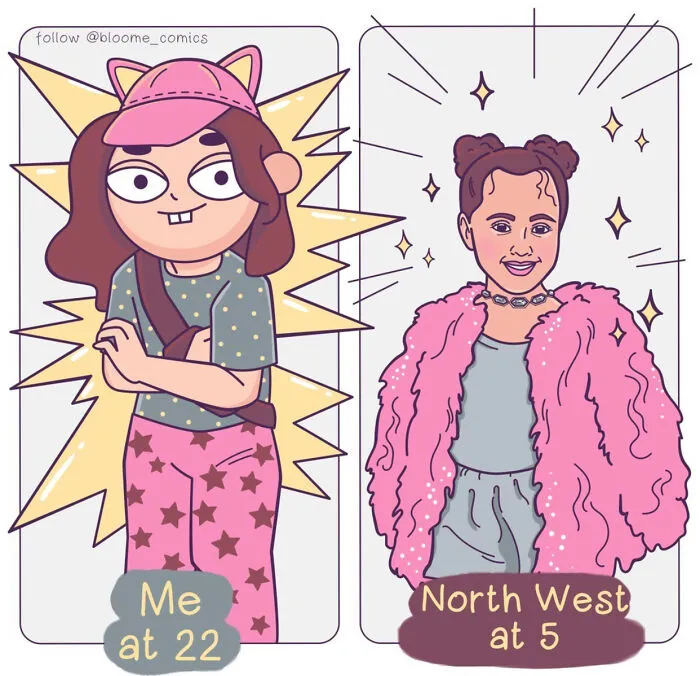 I Draw Funny Comics Comparing My Life To Celebs' (21 Pics)