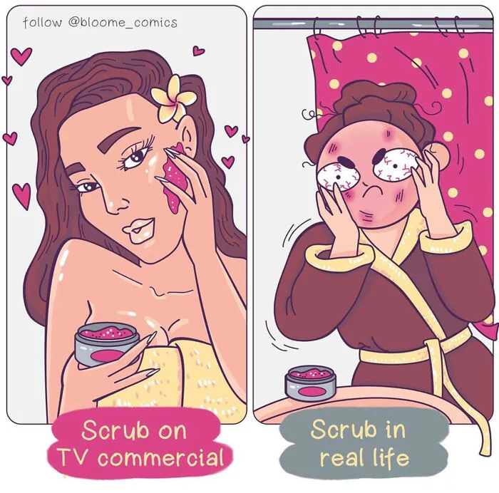I Draw Funny Comics Comparing My Life To Celebs' (21 Pics)