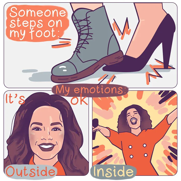 I Draw Funny Comics Comparing My Life To Celebs' (21 Pics)