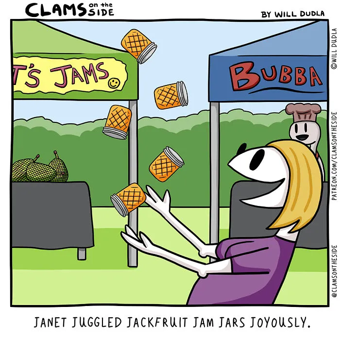 Here Are Many Hours Of Fun And Frustration Put Into 26 Alliterated Comics