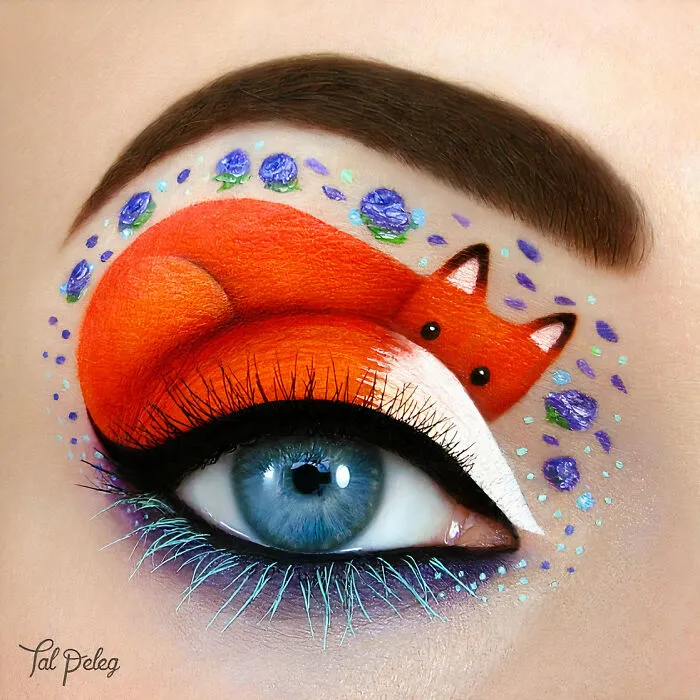 Artist Creates Magical Scenes Using Her Eyelids As A Canvas (40 Pics)