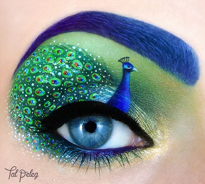 Artist Creates Magical Scenes Using Her Eyelids As A Canvas (40 Pics)
