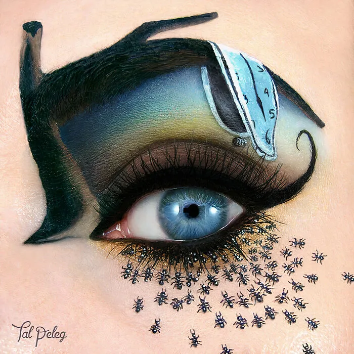 Artist Creates Magical Scenes Using Her Eyelids As A Canvas (40 Pics)