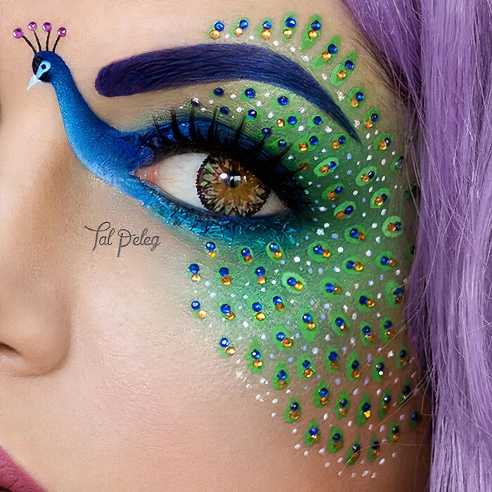 Artist Creates Magical Scenes Using Her Eyelids As A Canvas (40 Pics)