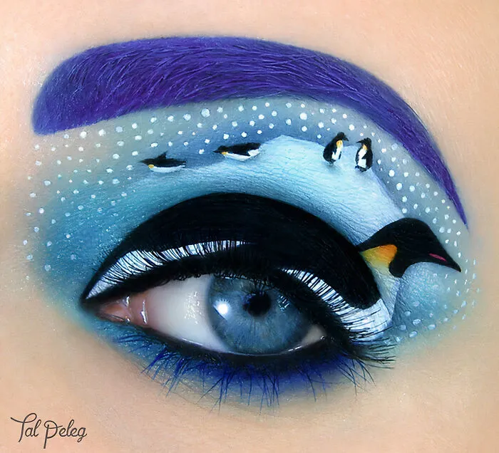 Artist Creates Magical Scenes Using Her Eyelids As A Canvas (40 Pics)
