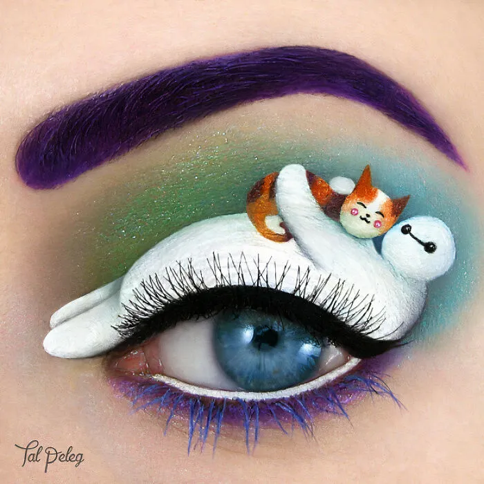 Artist Creates Magical Scenes Using Her Eyelids As A Canvas (40 Pics)