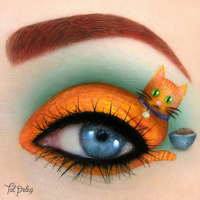 Artist Creates Magical Scenes Using Her Eyelids As A Canvas (40 Pics)