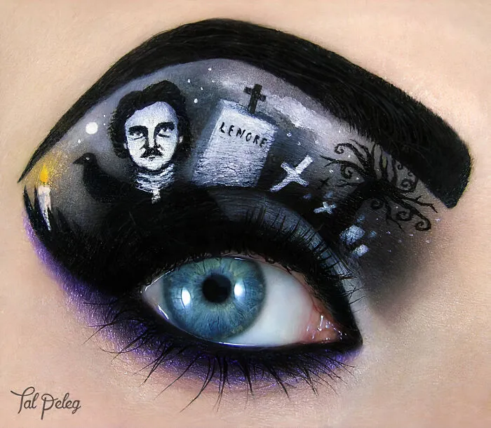 Artist Creates Magical Scenes Using Her Eyelids As A Canvas (40 Pics)