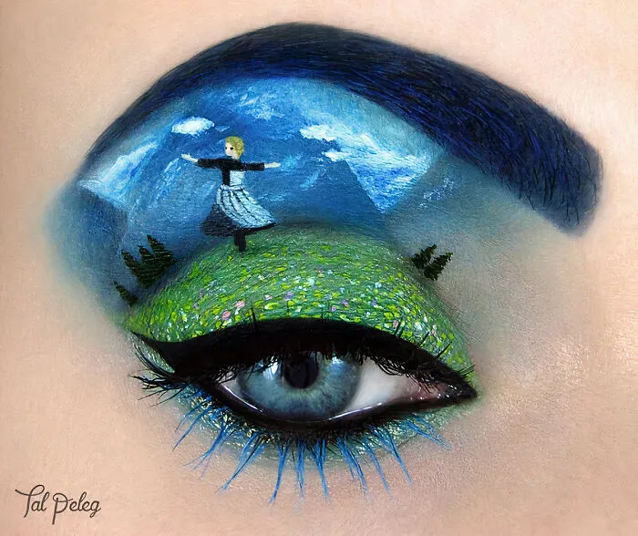 Artist Creates Magical Scenes Using Her Eyelids As A Canvas (40 Pics)