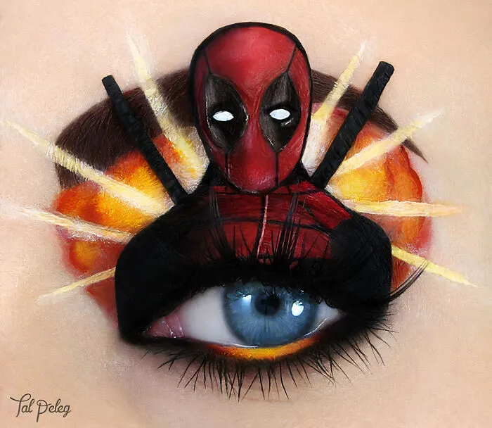 Artist Creates Magical Scenes Using Her Eyelids As A Canvas (40 Pics)