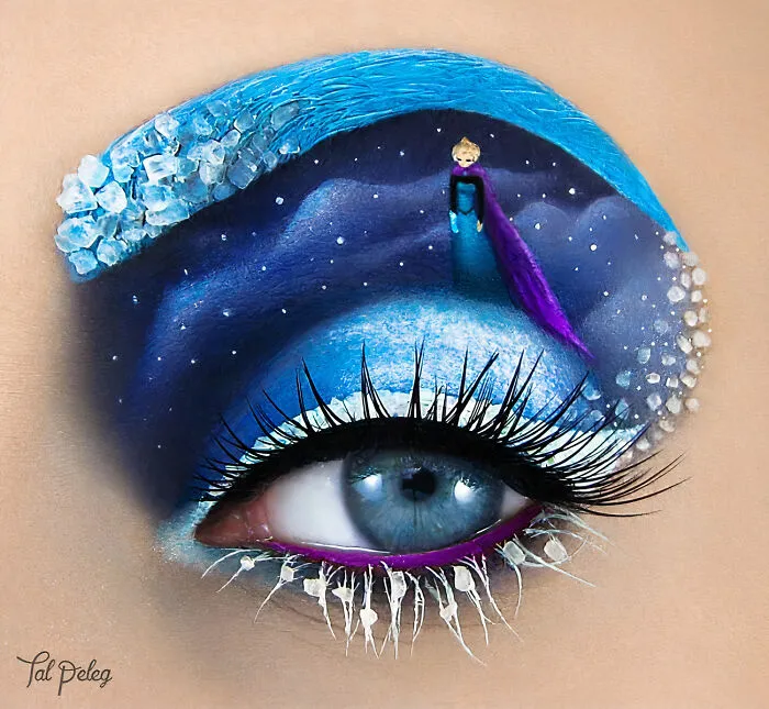 Makeup Artist Uses Her Eyes As A Canvas Creating Stunning Art