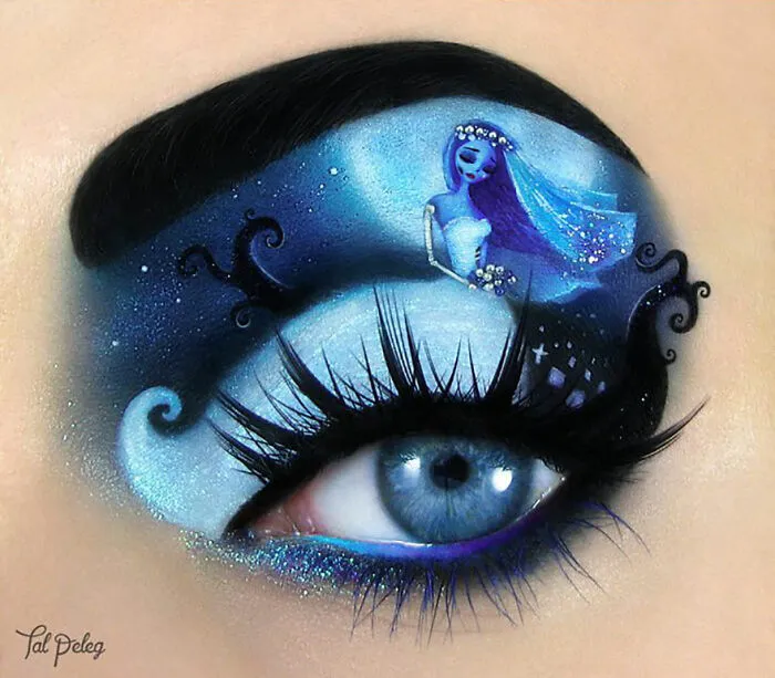 Artist Creates Magical Scenes Using Her Eyelids As A Canvas (40 Pics)