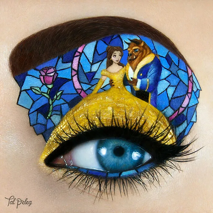 Artist Creates Magical Scenes Using Her Eyelids As A Canvas (40 Pics)