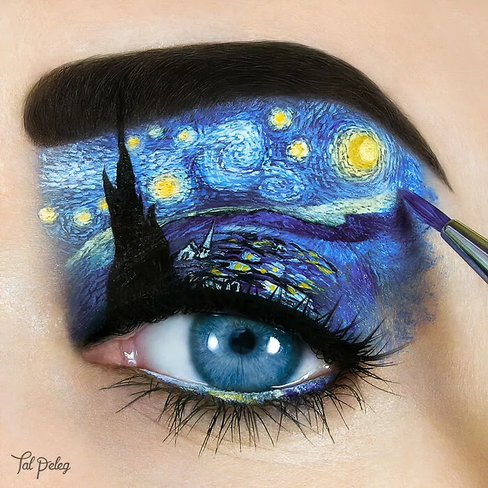 Artist Creates Magical Scenes Using Her Eyelids As A Canvas (40 Pics)