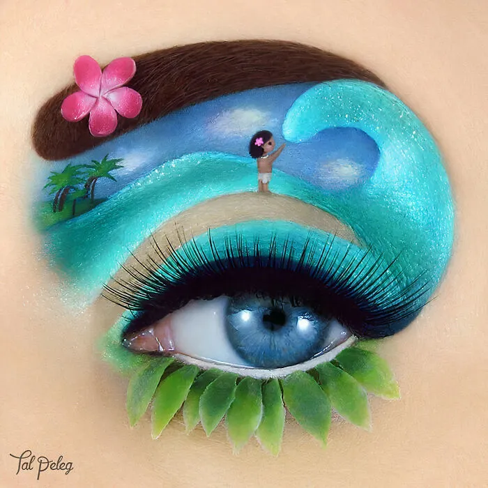 Artist Creates Magical Scenes Using Her Eyelids As A Canvas (40 Pics)