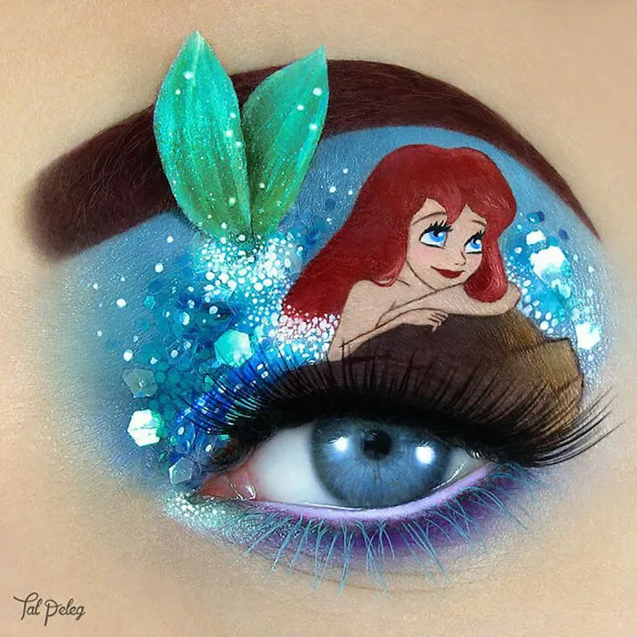 Artist Creates Magical Scenes Using Her Eyelids As A Canvas (40 Pics)