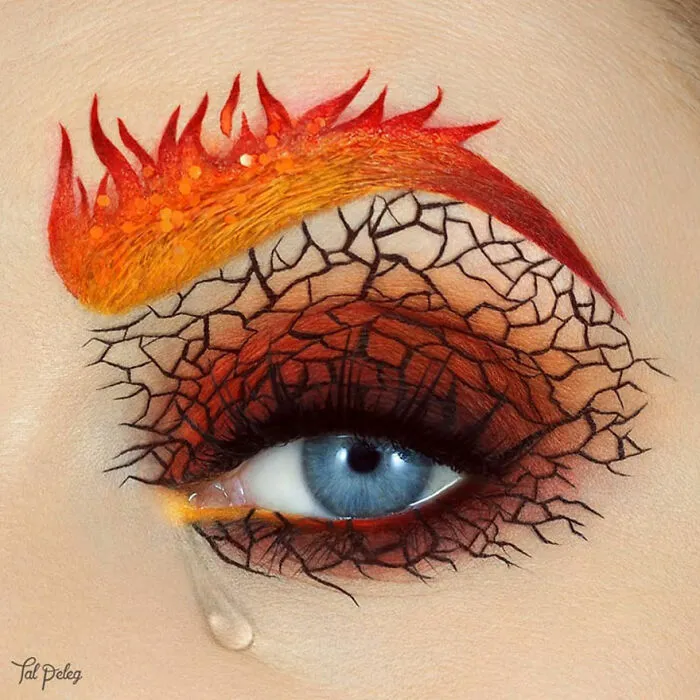 Artist Creates Magical Scenes Using Her Eyelids As A Canvas (40 Pics)
