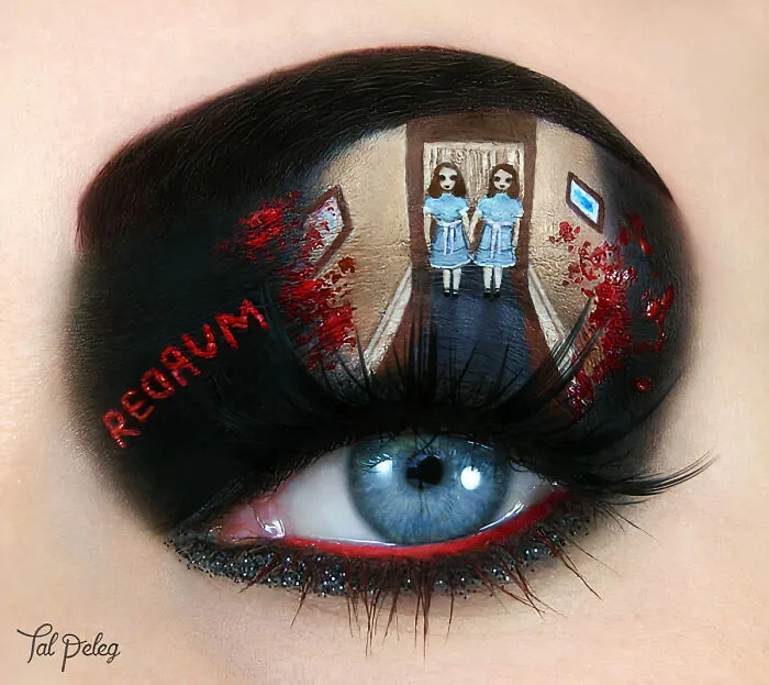 Artist Creates Magical Scenes Using Her Eyelids As A Canvas (40 Pics)