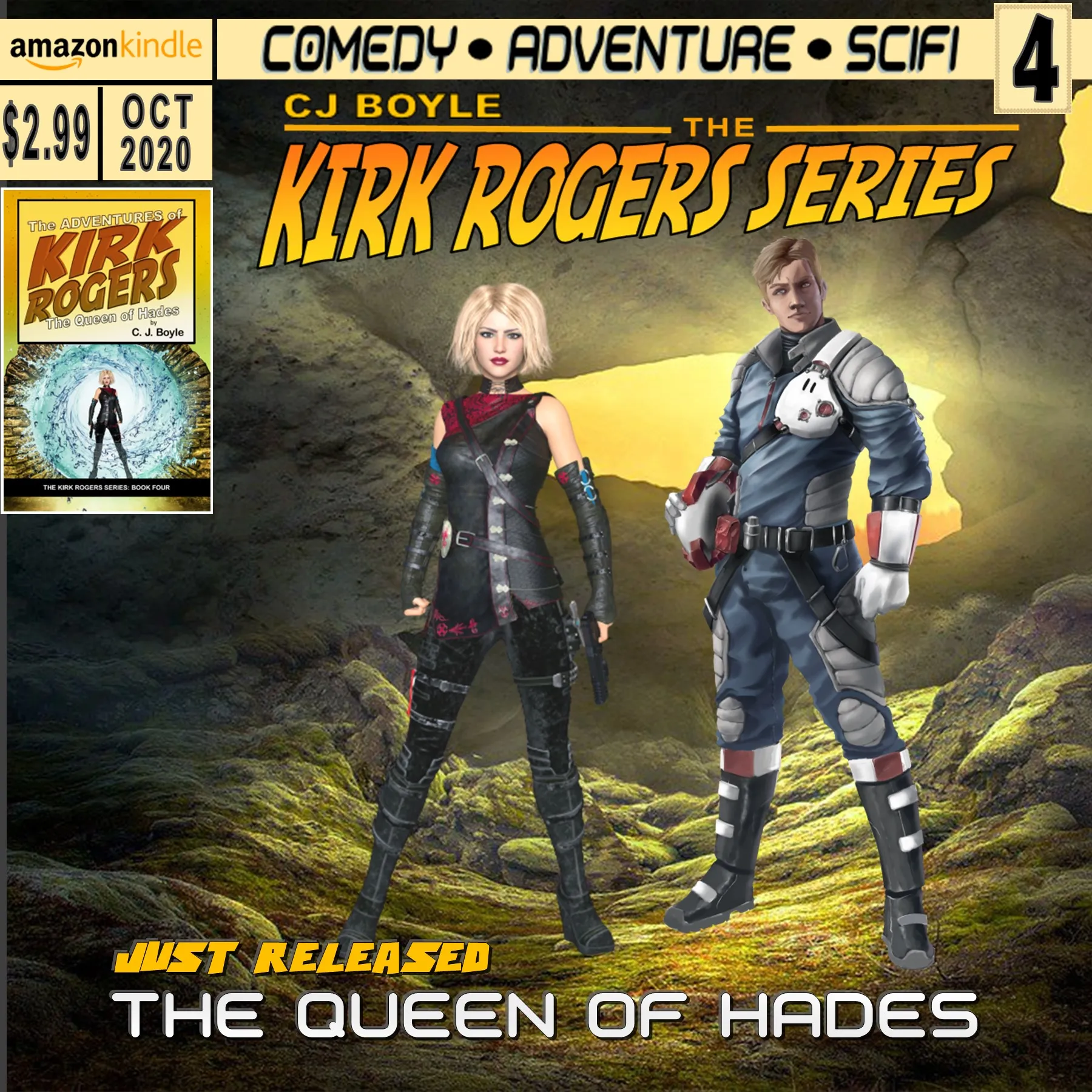 After 100's Of Hours Of Creating A Whole New Hades... Book 4 Of #thekirkrogersseries Is Finally Released.