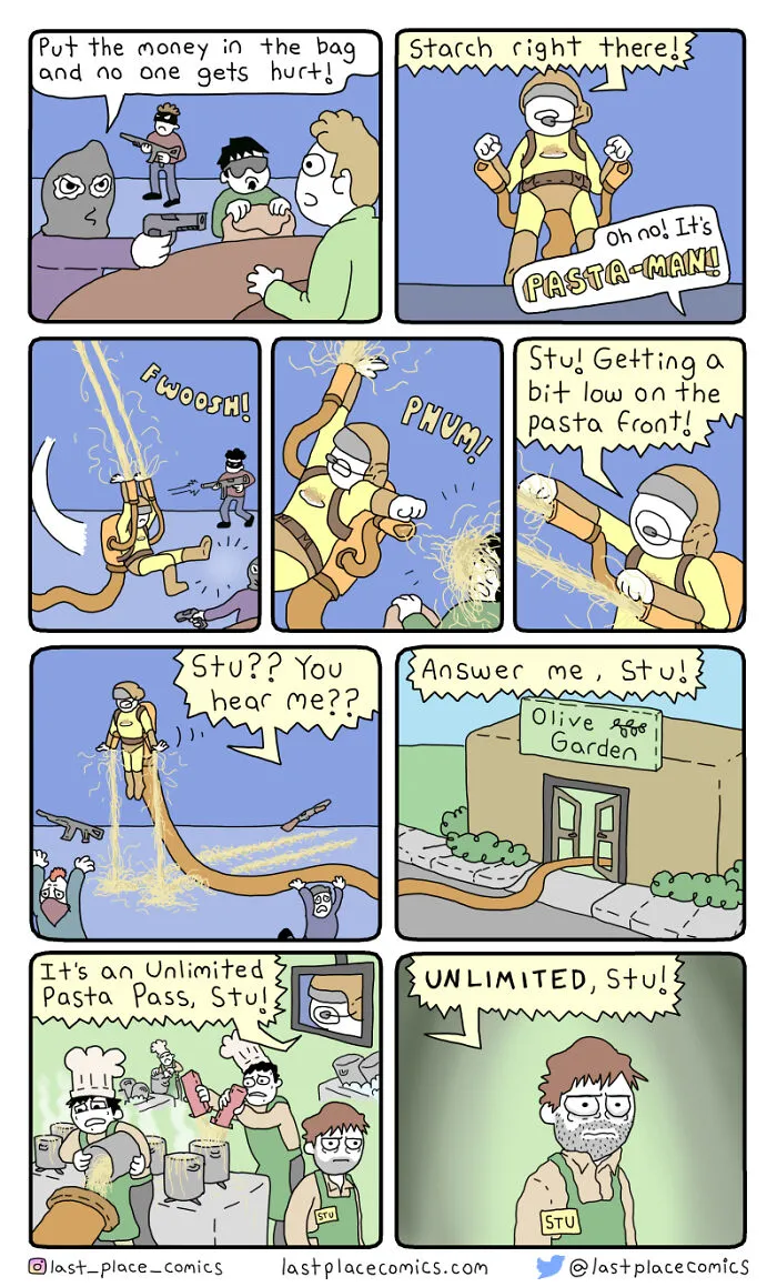 Pasta-Man!