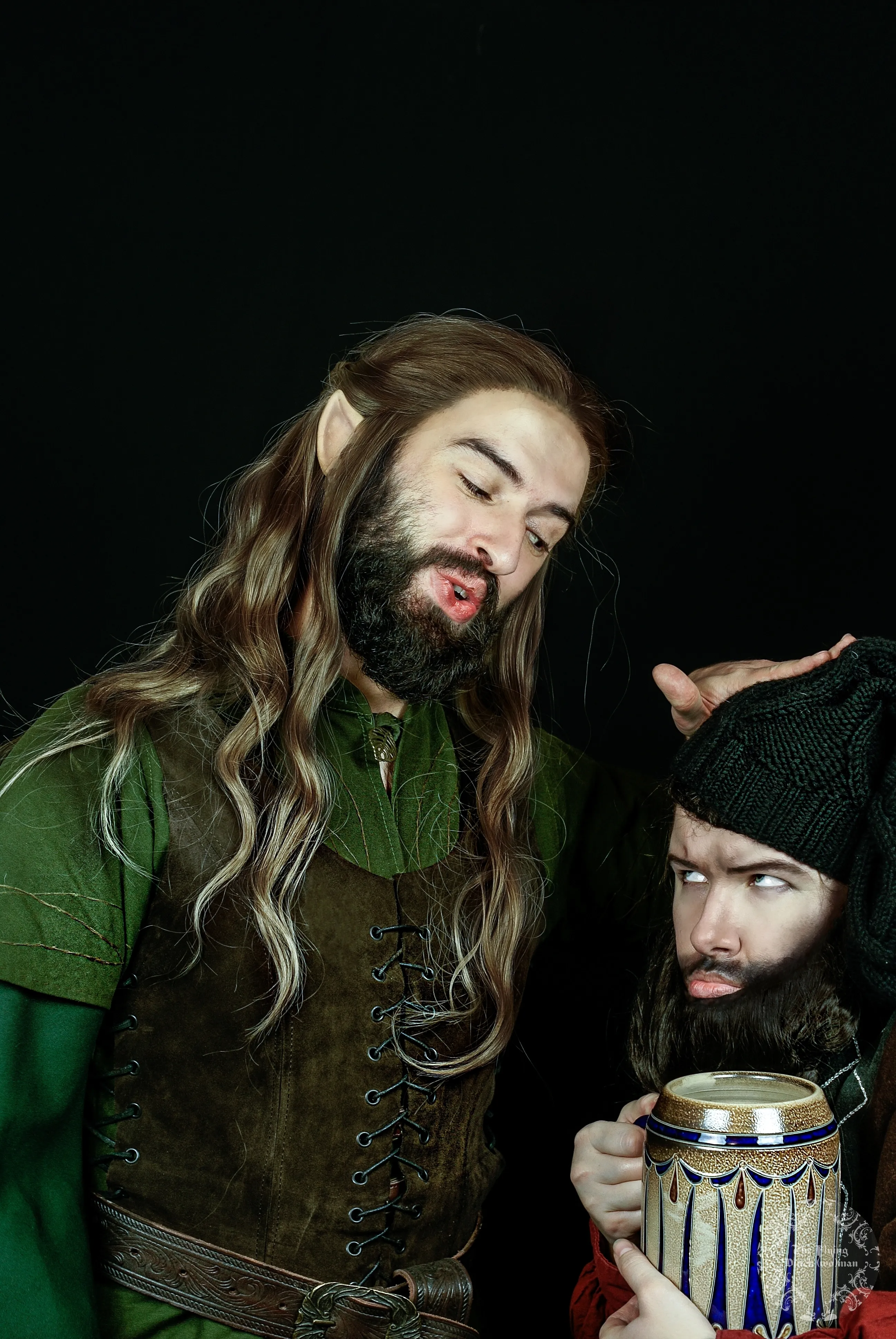 My Boyfriend And I Dressed Up In Eachothers Lord Of The Rings Costumes For Halloween
