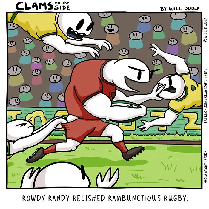 Here Are Many Hours Of Fun And Frustration Put Into 26 Alliterated Comics