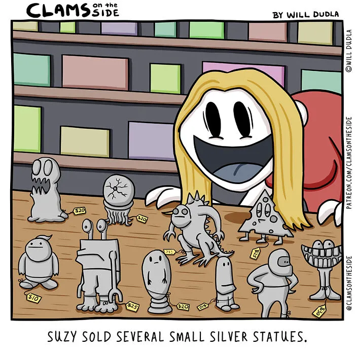 Here Are Many Hours Of Fun And Frustration Put Into 26 Alliterated Comics