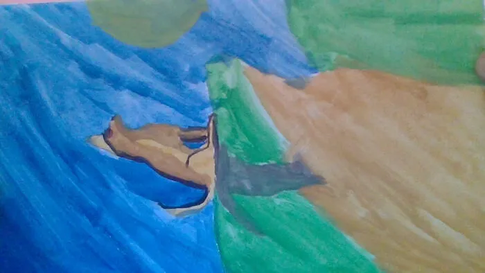 Just My Dog... It's A Crappy Painting