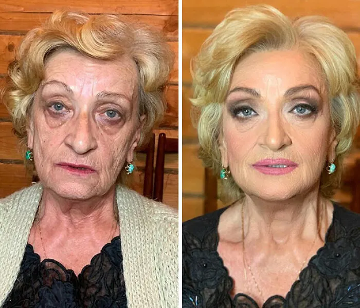 Este maquillador ruso permite a la gente experimentar lo que él llama el "efecto Cenicienta"
