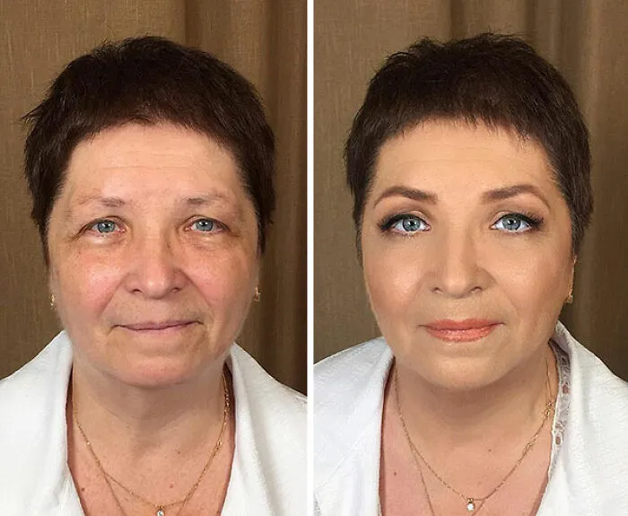 Este maquillador ruso permite a la gente experimentar lo que él llama el "efecto Cenicienta"