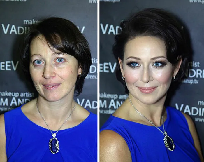 Este maquillador ruso permite a la gente experimentar lo que él llama el "efecto Cenicienta"