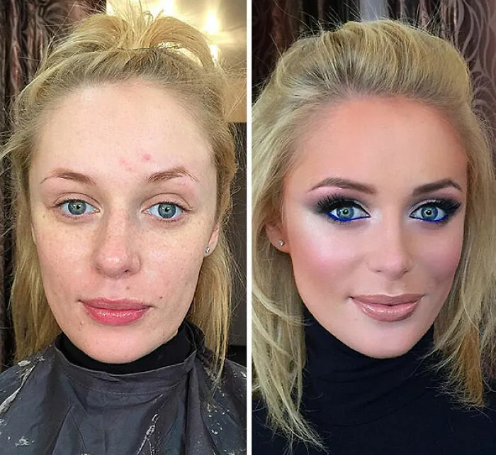Este maquillador ruso permite a la gente experimentar lo que él llama el "efecto Cenicienta"