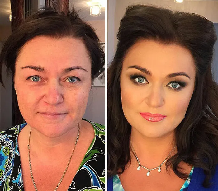 Este maquillador ruso permite a la gente experimentar lo que él llama el "efecto Cenicienta"