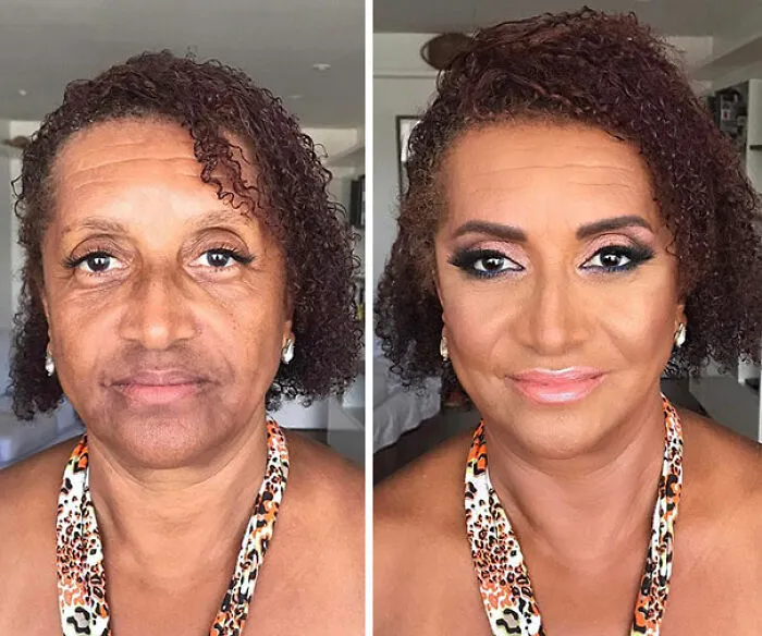 Este maquillador ruso permite a la gente experimentar lo que él llama el "efecto Cenicienta"