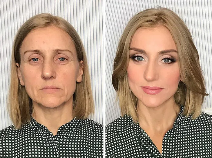 Este maquillador ruso permite a la gente experimentar lo que él llama el "efecto Cenicienta"