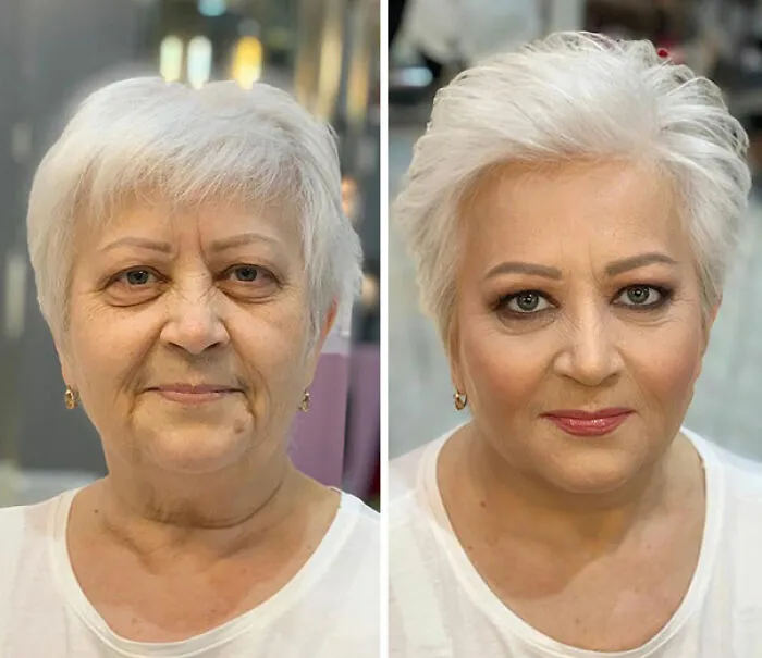 Este maquillador ruso permite a la gente experimentar lo que él llama el "efecto Cenicienta"