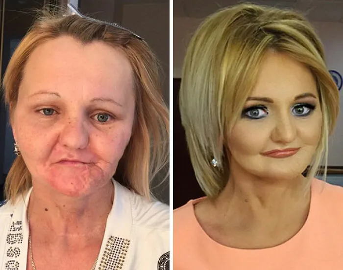 Este maquillador ruso permite a la gente experimentar lo que él llama el "efecto Cenicienta"