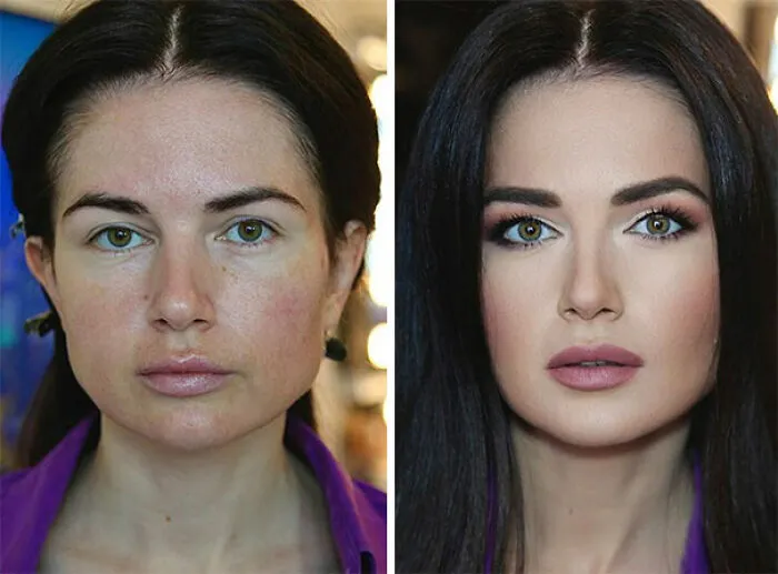 Este maquillador ruso permite a la gente experimentar lo que él llama el "efecto Cenicienta"