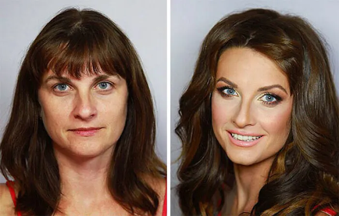 Este maquillador ruso permite a la gente experimentar lo que él llama el "efecto Cenicienta"