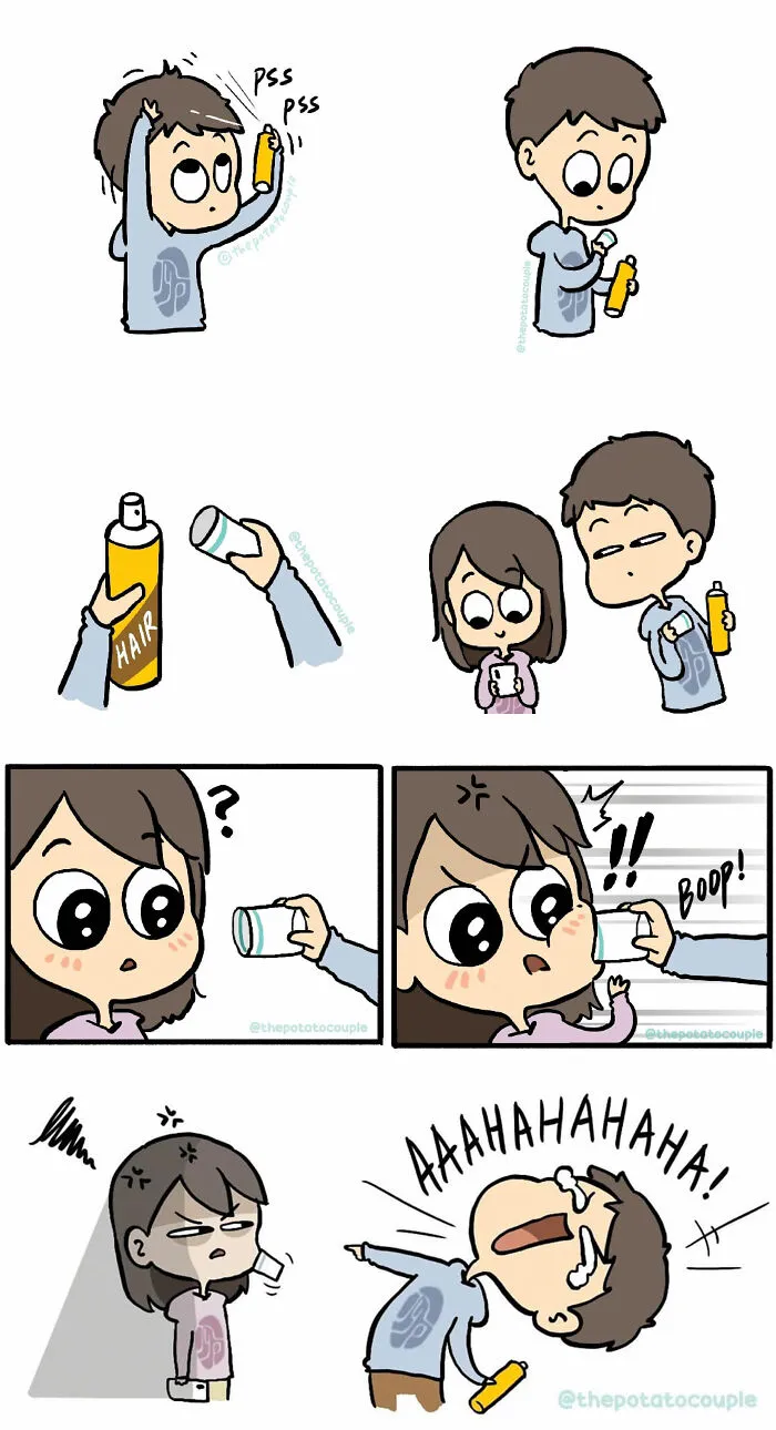 I Made These Comics About My Relationship And Most Couples Will Probably Relate