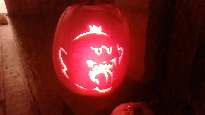 I Had A Boo Template, And I Gave It A Crown To Make It King Boo.