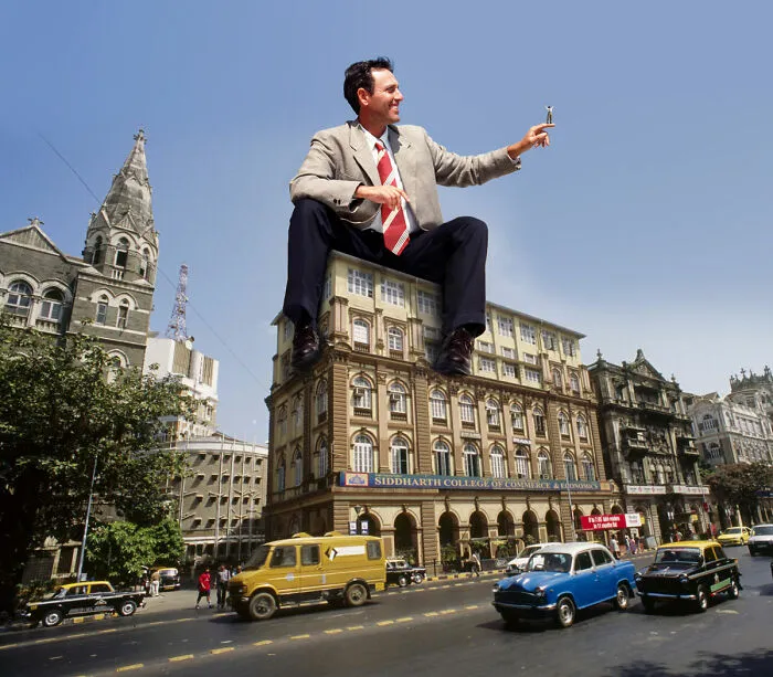 Contestants From A Photoshop Challenge Put Exaggerated Objects In Cities (55 Pics)