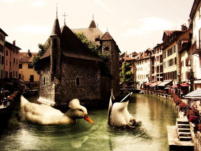 Contestants From A Photoshop Challenge Put Exaggerated Objects In Cities (55 Pics)