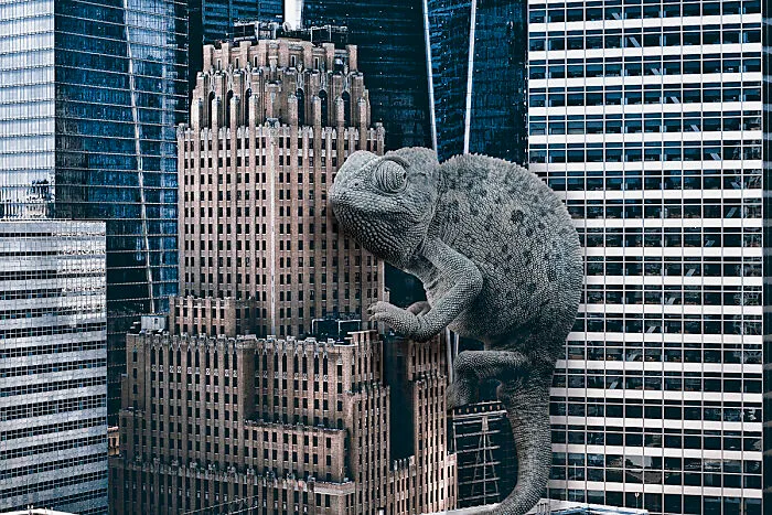 Contestants From A Photoshop Challenge Put Exaggerated Objects In Cities (55 Pics)