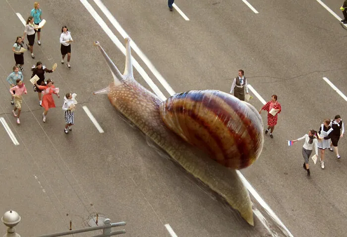 Contestants From A Photoshop Challenge Put Exaggerated Objects In Cities (55 Pics)